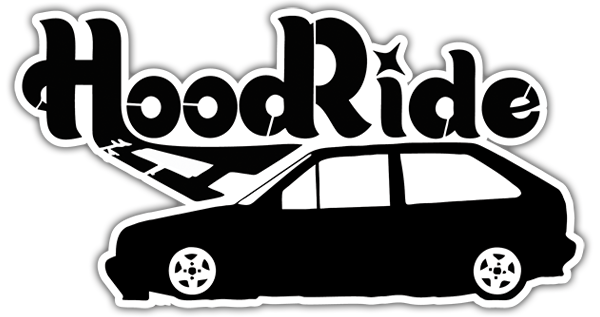 Adesivi per Auto e Moto: HoodRide 0
