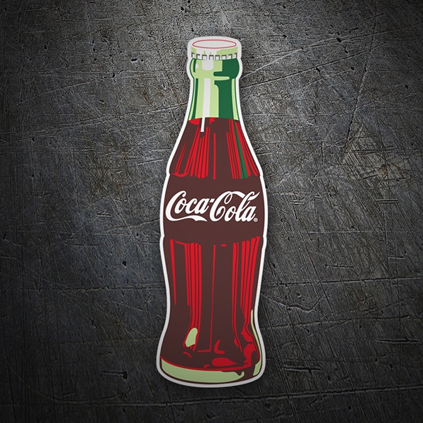 Adesivi per Auto e Moto: Bottiglia di Coca Cola