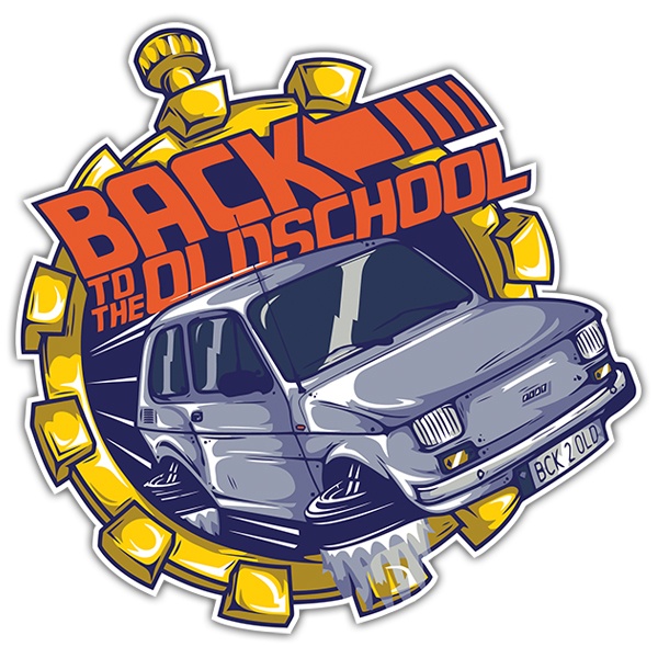 Adesivi per Auto e Moto: Back to the Oldschool