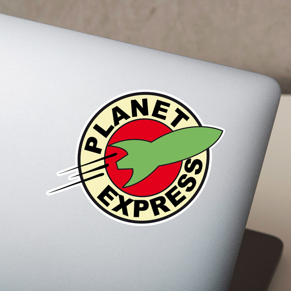 Adesivi per Auto e Moto: Futurama Planet express