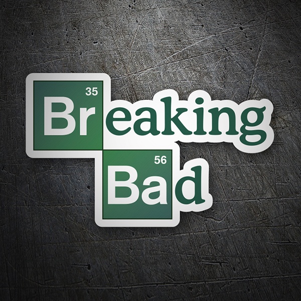 Adesivi per Auto e Moto: Breaking bad logo