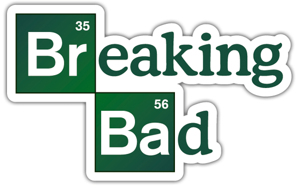 Adesivi per Auto e Moto: Logo Breaking Bad