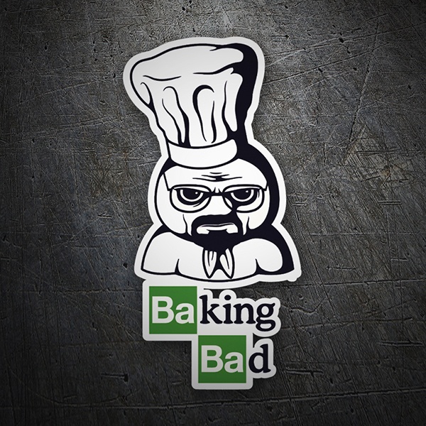 Adesivi per Auto e Moto: Breaking Bad Pillsbury Doughboy