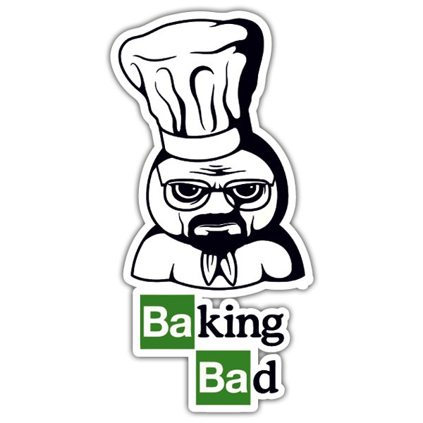 Adesivi per Auto e Moto: Breaking Bad Pillsbury Doughboy