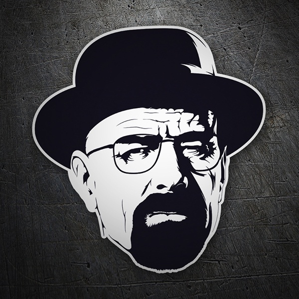 Adesivi per Auto e Moto: Walter White con Sombrero