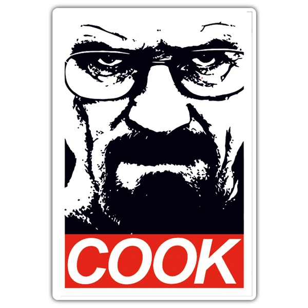 Adesivi per Auto e Moto: Breaking Bad Cook