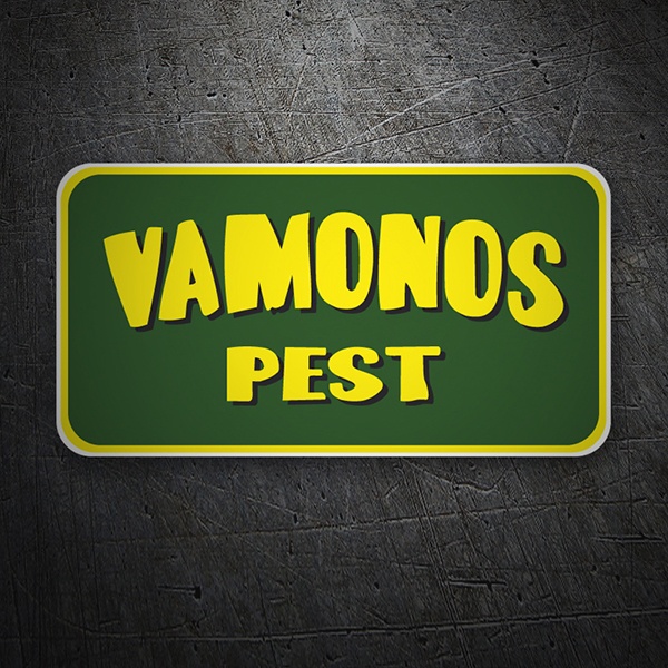 Adesivi per Auto e Moto: VAMONOS PEST