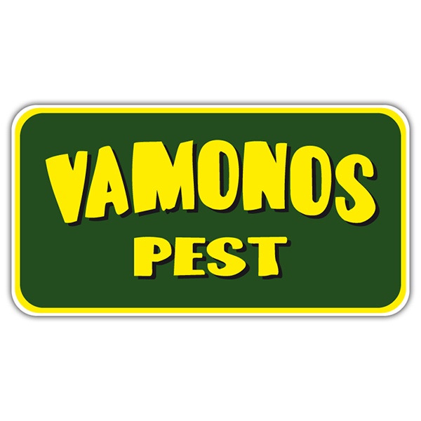 Adesivi per Auto e Moto: VAMONOS PEST