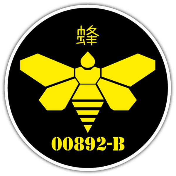 Adesivi per Auto e Moto: Breaking Bad Japan Bee