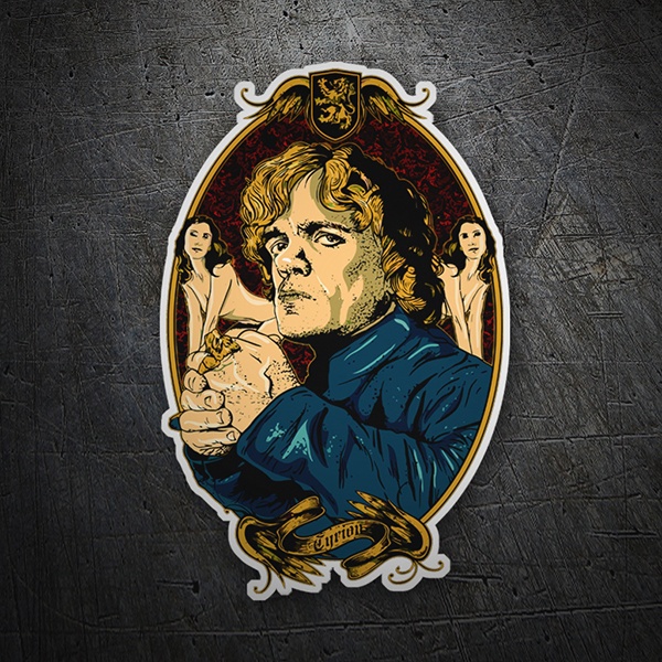 Adesivi per Auto e Moto: Game of Thrones Tyrion Girls