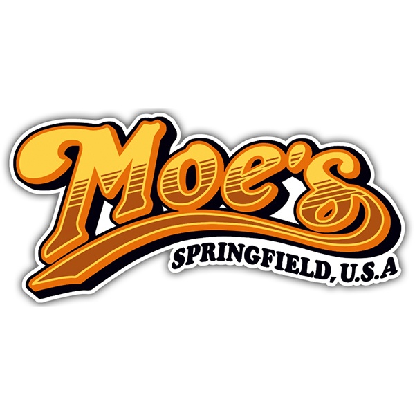 Adesivi per Auto e Moto: Bar Moe's Springfield