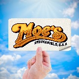Adesivi per Auto e Moto: Bar Moe's Springfield 5