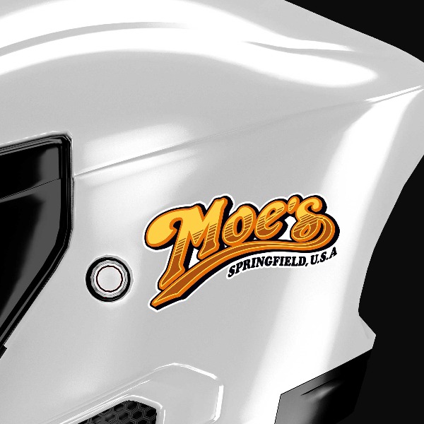 Adesivo Bar di Moe Springfield 5/5