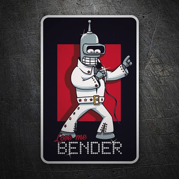 Adesivi per Auto e Moto: Love me Bender