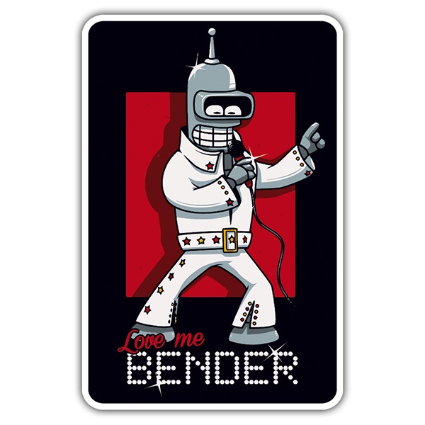 Adesivi per Auto e Moto: Love me Bender