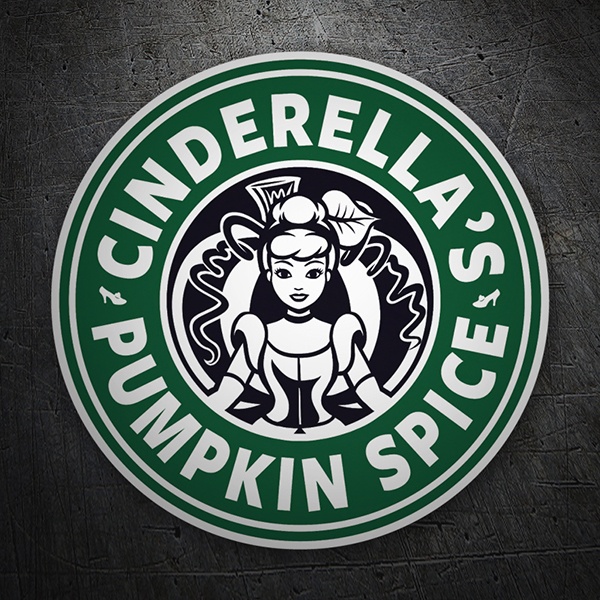 Adesivi per Auto e Moto: Cinderella Pumpkin Spice