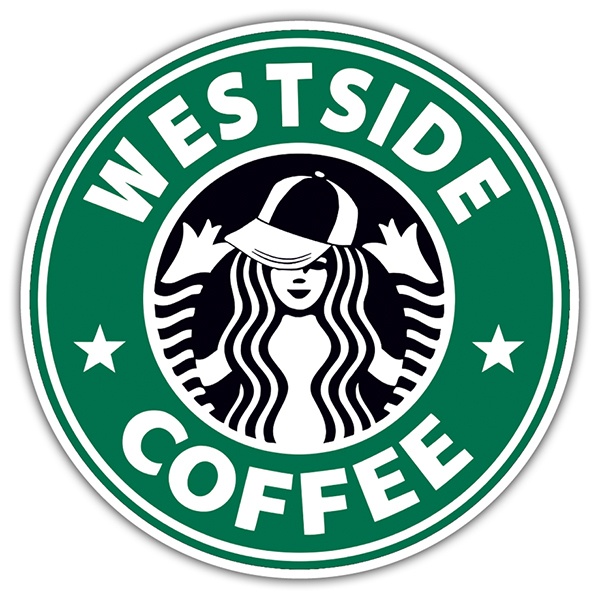 Adesivi per Auto e Moto: Westside Coffee