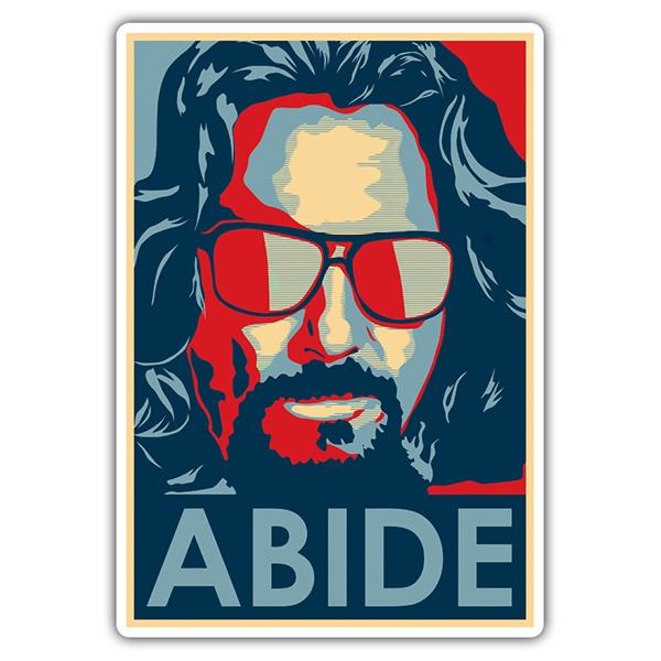 Adesivi per Auto e Moto: Il grande Lebowski