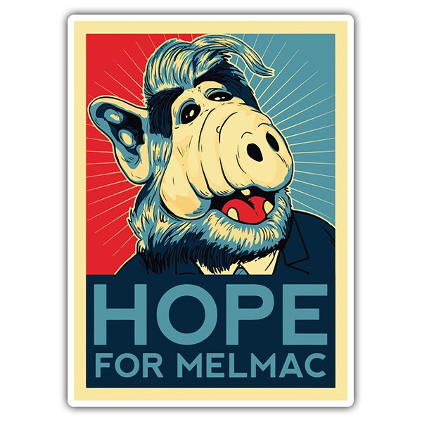 Adesivi per Auto e Moto: ALF, speranza per Melmac