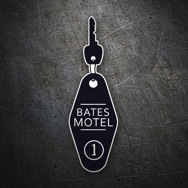 Adesivi per Auto e Moto: Chiave camera 1 Bates Motel