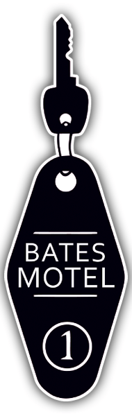 Adesivi per Auto e Moto: Chiave camera 1 Bates Motel