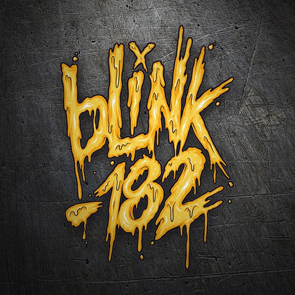 Adesivi per Auto e Moto: Blink 182