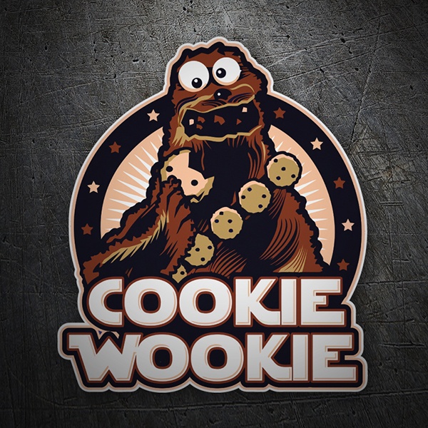 Adesivi per Auto e Moto: Cookie Wookie