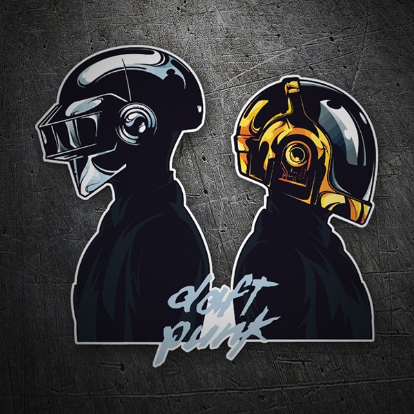 Adesivi per Auto e Moto: Daft Punk