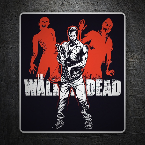 Adesivi per Auto e Moto: Daryl Walking Dead