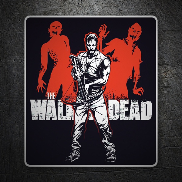 Adesivi per Auto e Moto: Daryl Walking Dead