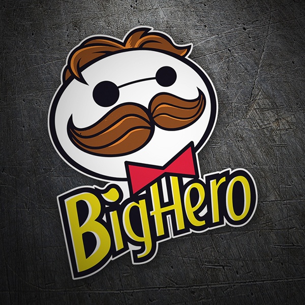 Adesivi per Auto e Moto: Big Hero Pringles 1