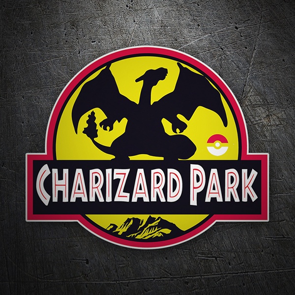 Adesivi per Auto e Moto: Charizard Park