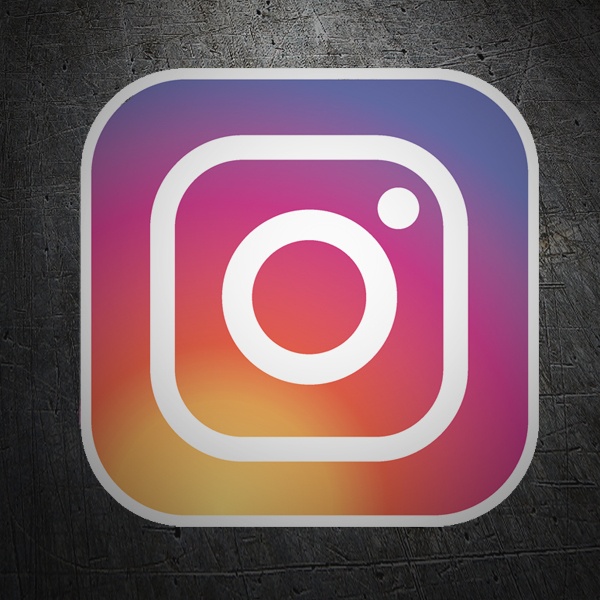 Adesivi per Auto e Moto: Logo Instagram