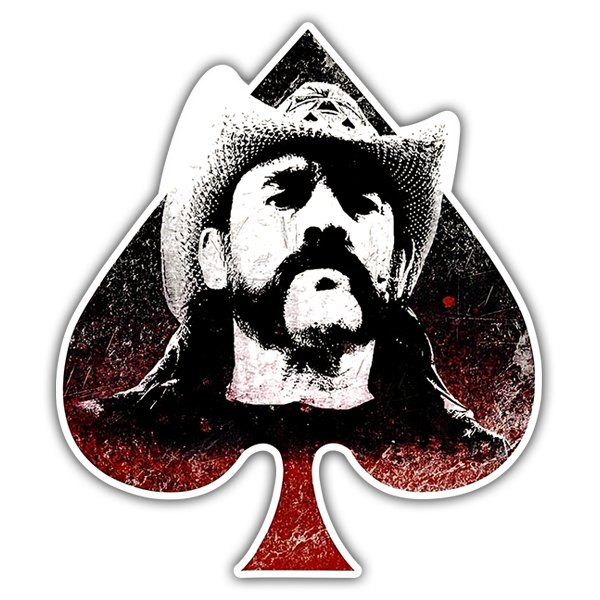 Adesivi per Auto e Moto: Lemmy Kilmister Motorhead