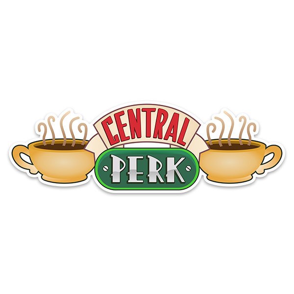 Adesivi per Auto e Moto: Central Perk - Friends