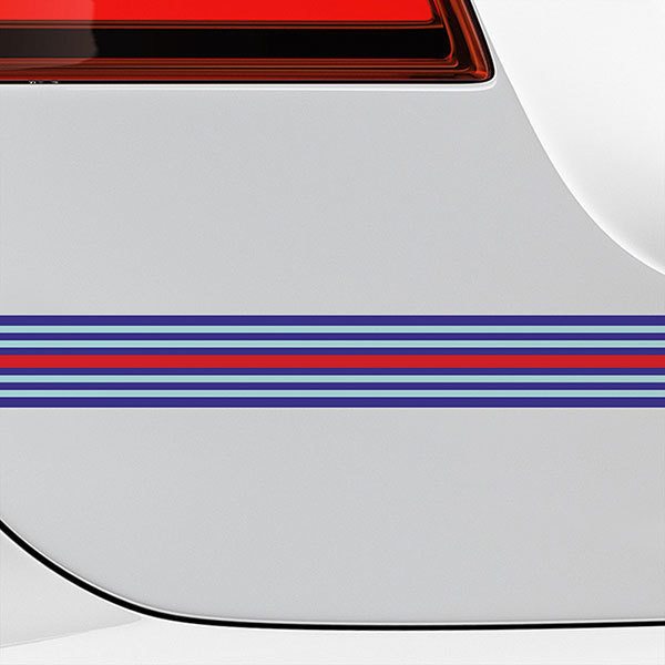 Adesivi per Auto e Moto: Bandes Martini Racing