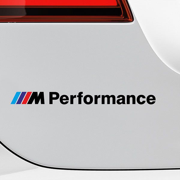 Adesivi per Auto e Moto: BMW Performance Nero