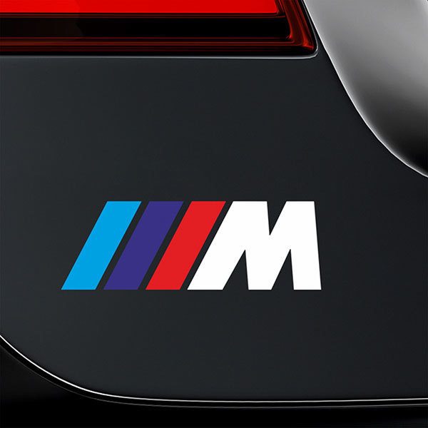 Adesivi per Auto e Moto: BMW M-series Bianco 1
