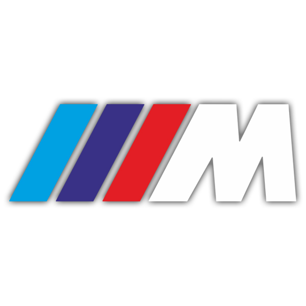 Adesivi per Auto e Moto: BMW M-series Bianco
