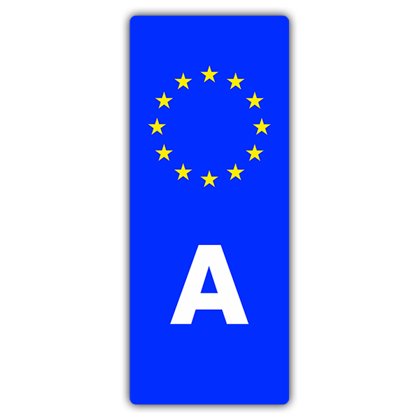 Adesivi per Auto e Moto: Registrazione Austria 0