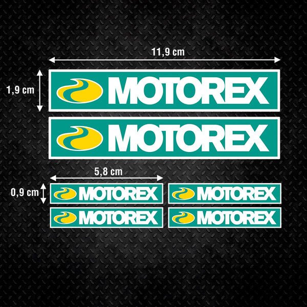 Set di adesivi Motorex 0