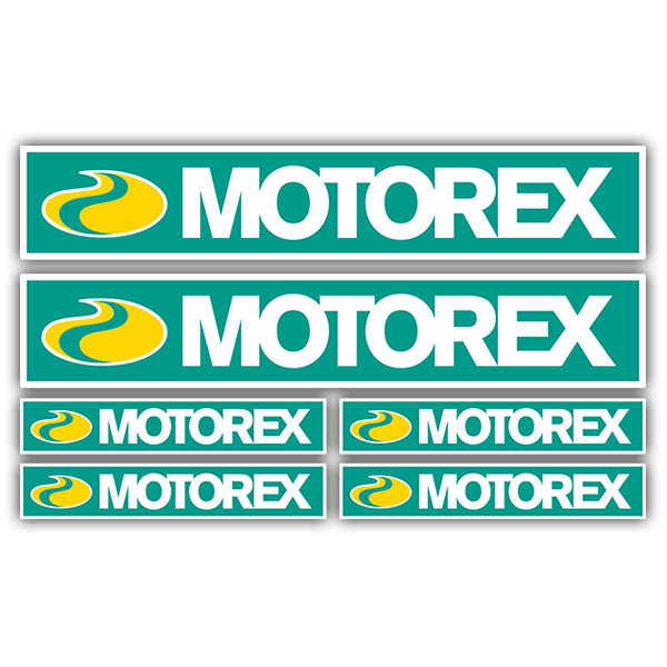 Adesivi per Auto e Moto: Set di adesivi Motorex