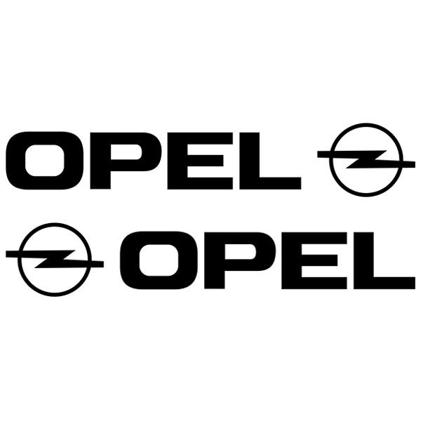 Adesivi per Auto e Moto: Opel Logo