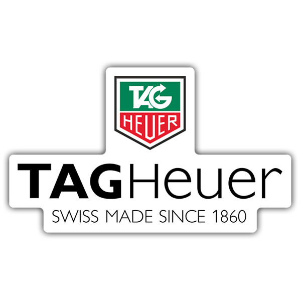 Adesivi per Auto e Moto: Tag Heuer 1860