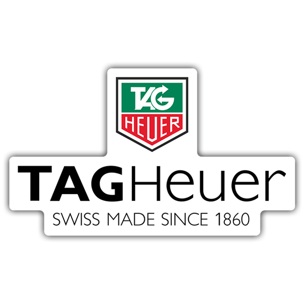 Adesivi per Auto e Moto: Stemma TAG Heuer