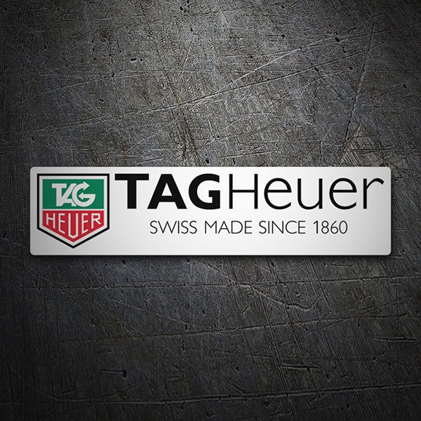 Adesivi per Auto e Moto: Tag Heuer Orizzontale