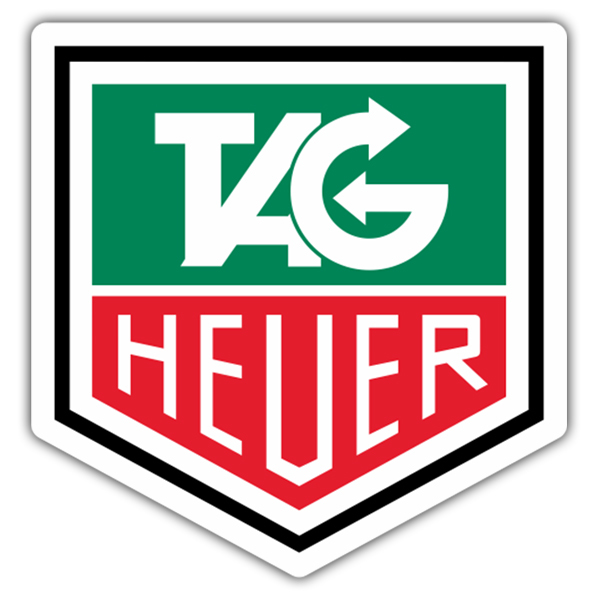 Adesivi per Auto e Moto: Logo Tag Heuer