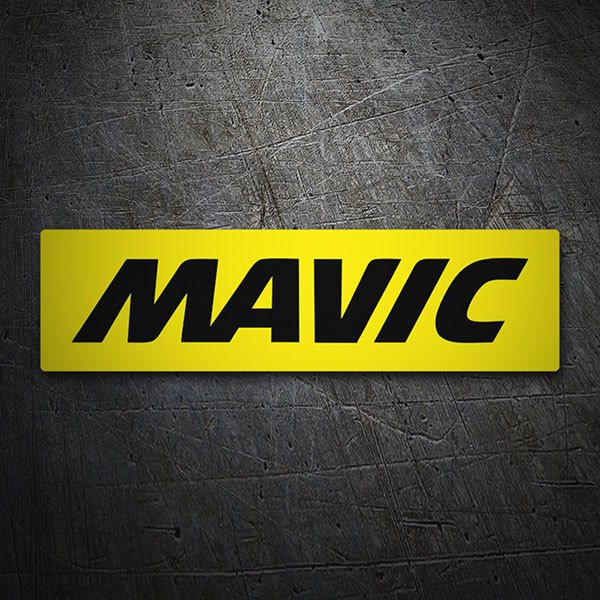 Adesivi per Auto e Moto: Mavic in Lettere Maiuscole