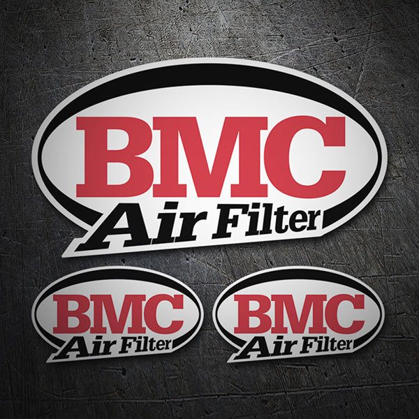 Adesivi per Auto e Moto: Kit BMC Air Filter