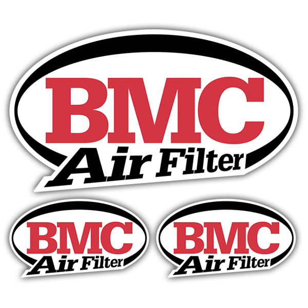 Adesivi per Auto e Moto: Kit BMC Air Filter